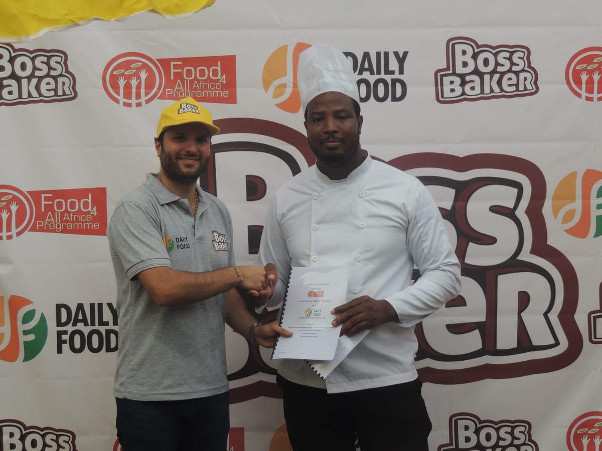 Daily Food and Food For All Africa representatives at National Pastry Day